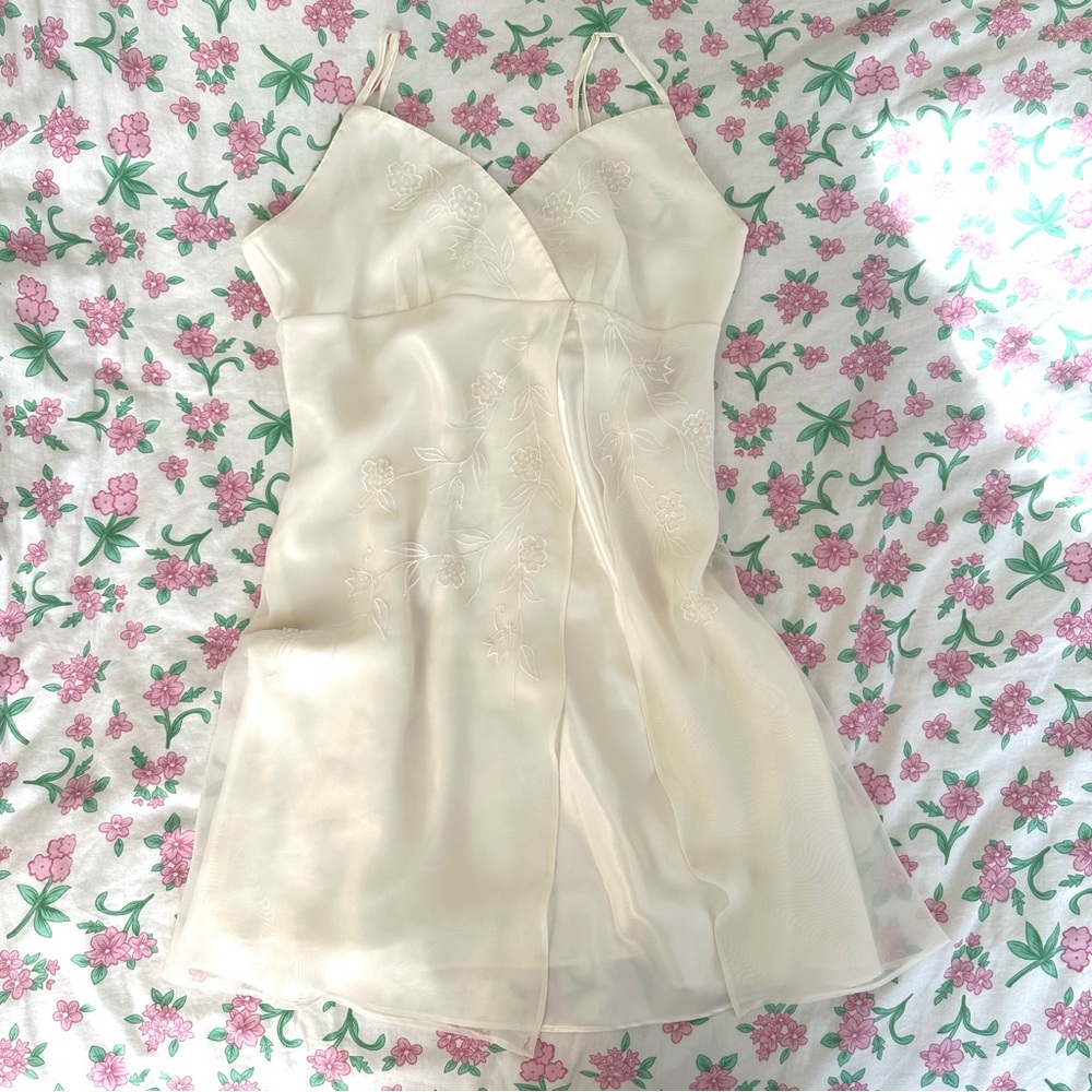 Vintage Valerie Stevens slip dress Size Medium